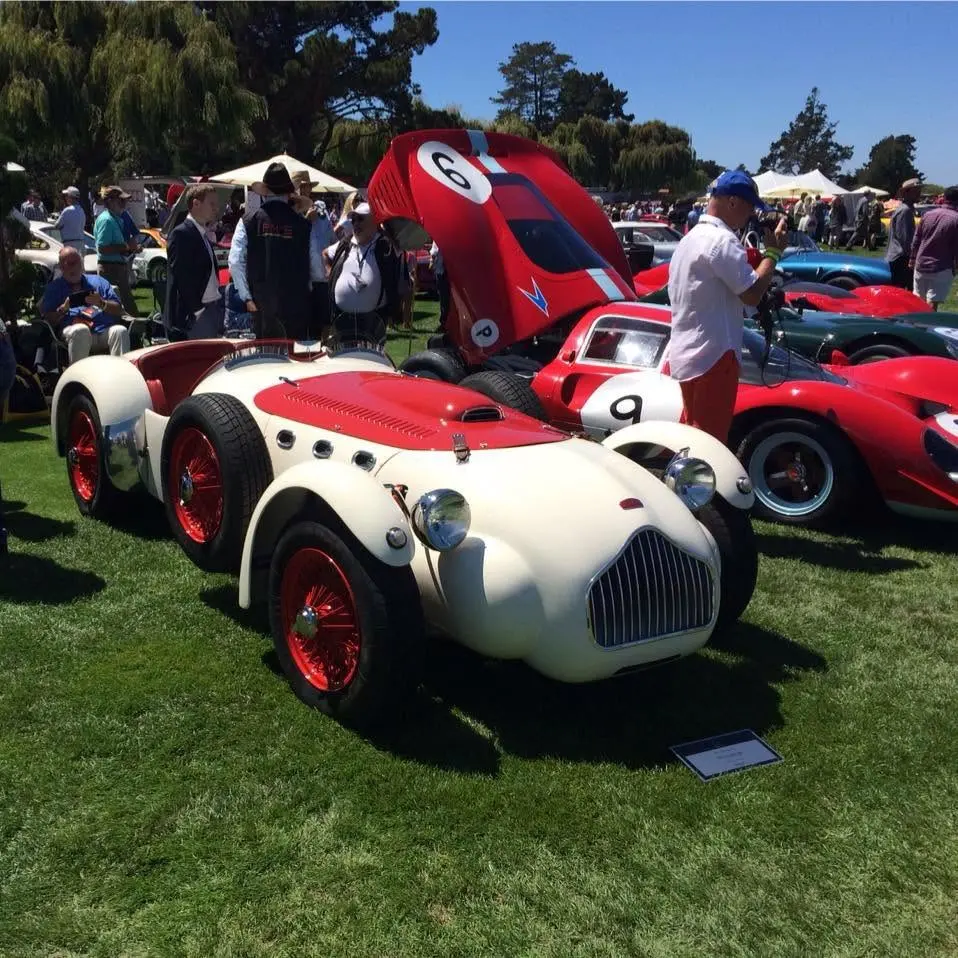 Restored vehicle after professional collision repair and painting