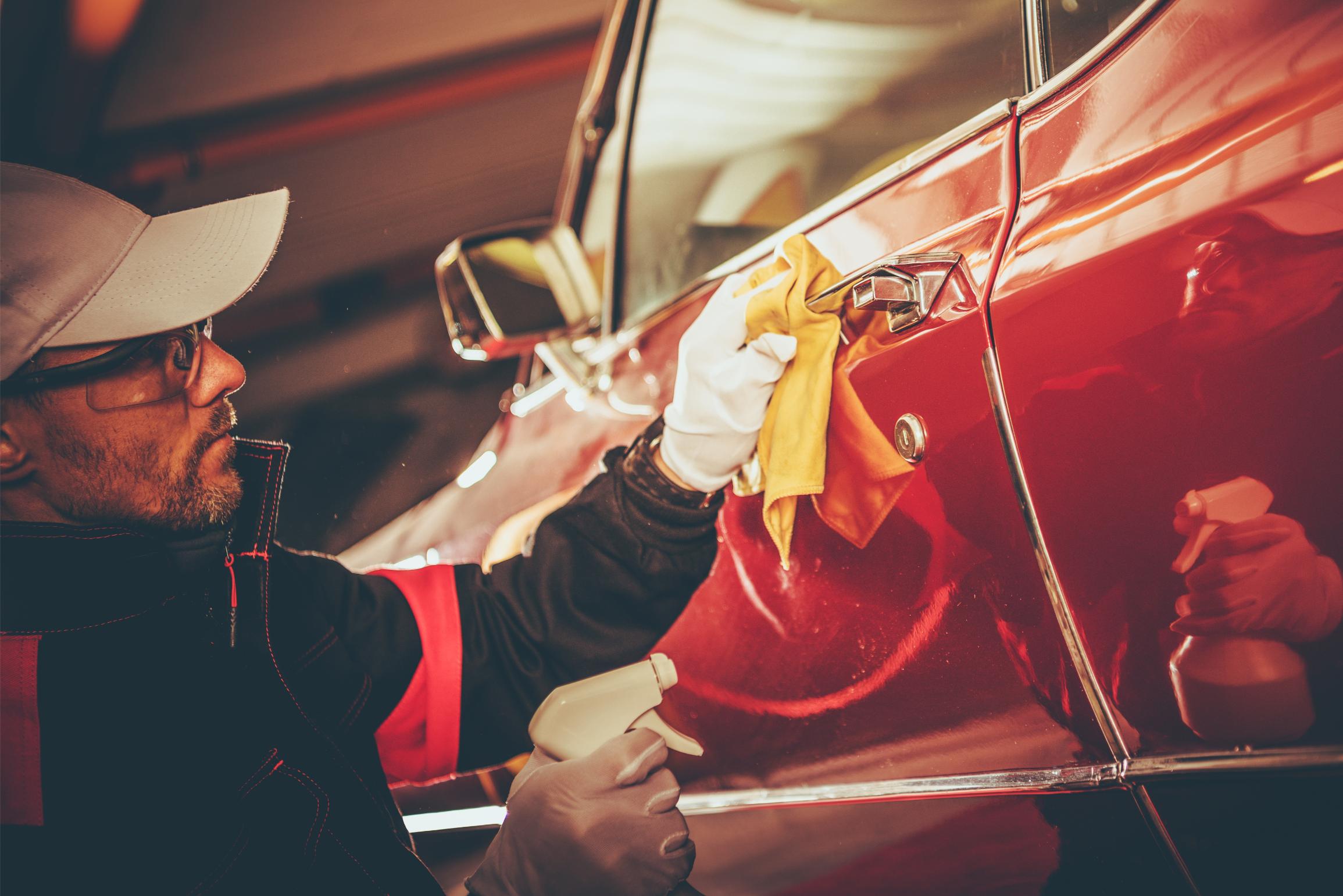Restored classic car from a Mohawk Valley restoration project